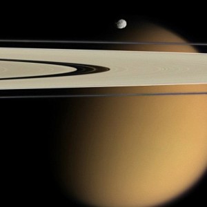 saturn-rings-and-2-moons