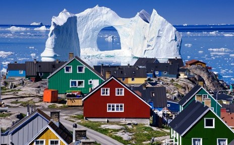 exqui image, vaca, Floating Iceberg, Greenland