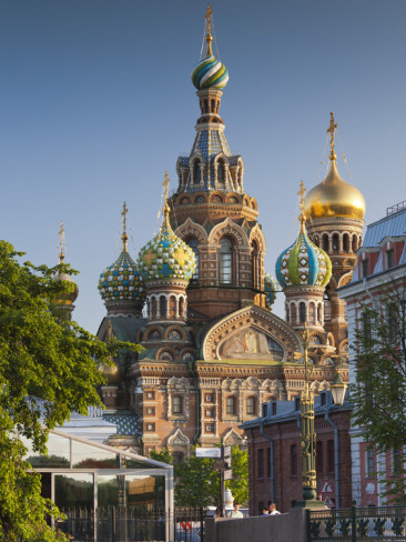 Church of Spilt Blood, St. Petersburg, Russia, By Walter Bibikow
