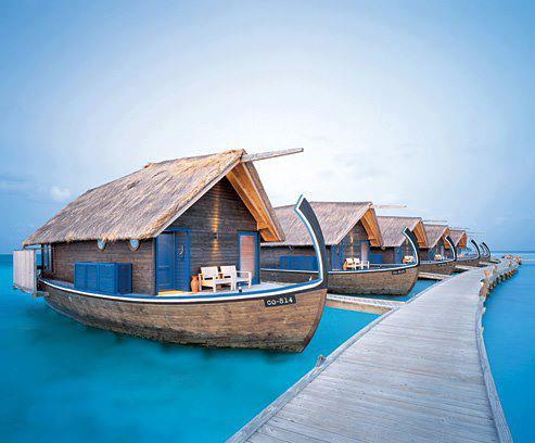 Boat Hotel, Cocoa Island, The Maldives Islands