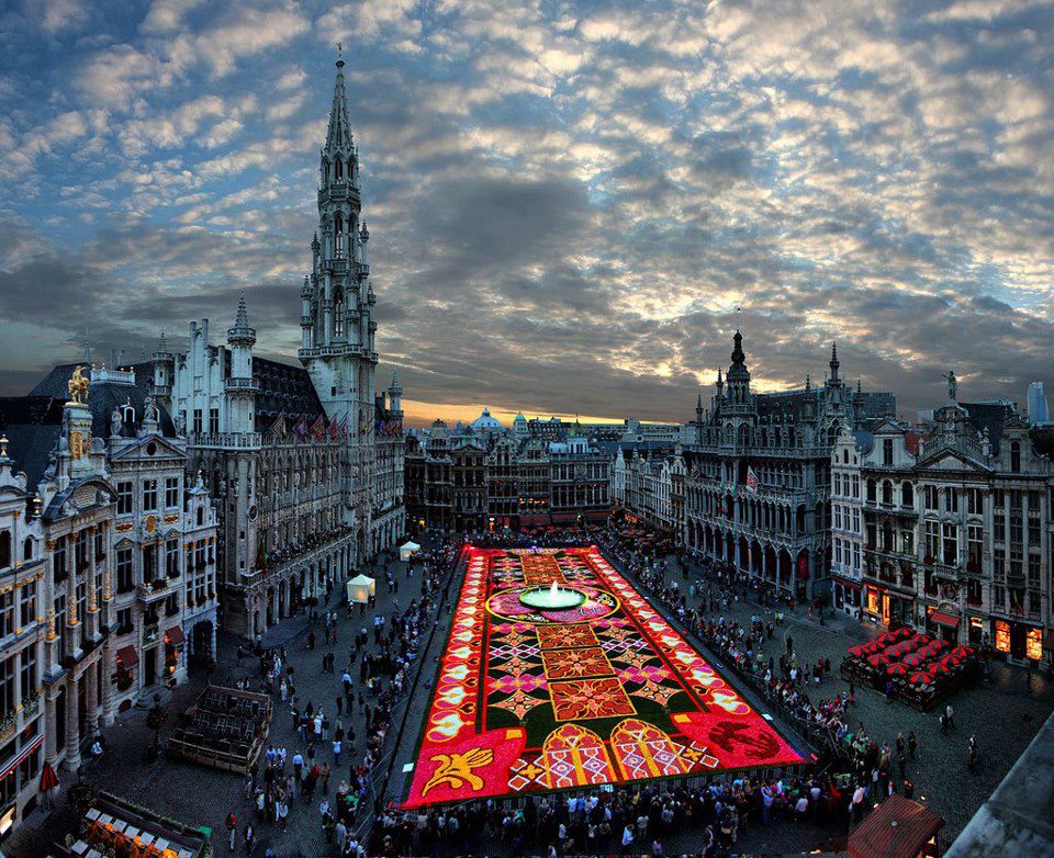 Carpet of flowers, Brussels, Belgium