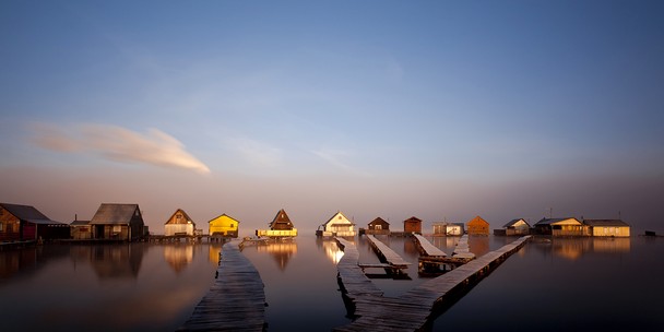 Bokod Lake Hungary by Zoltán Szenthe via National Geographic