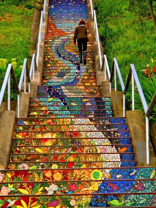 San Francisco stairs