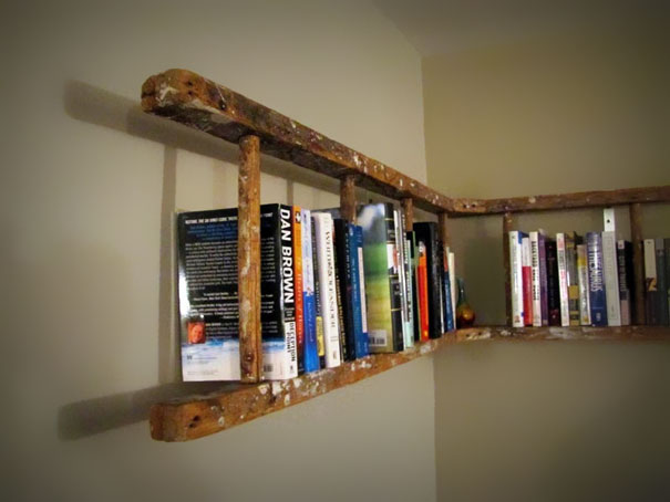 Ladder bookcase