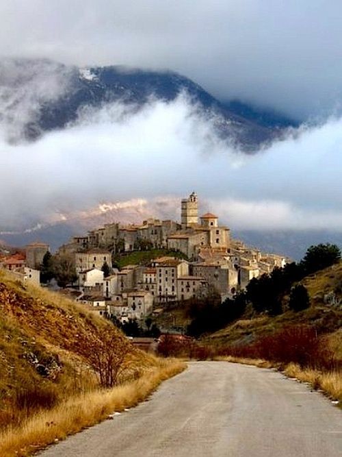 Castle del Monte Abruzzo, Italy
