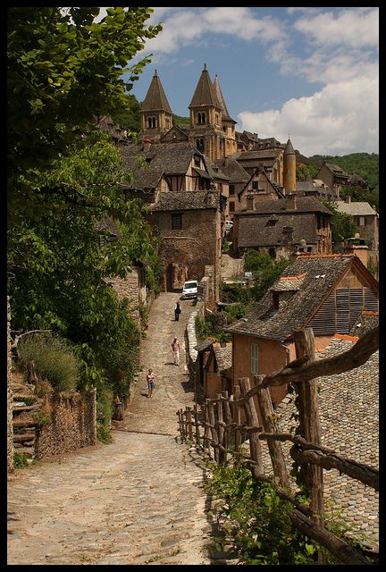 Conques, France by toughsl on Flickr