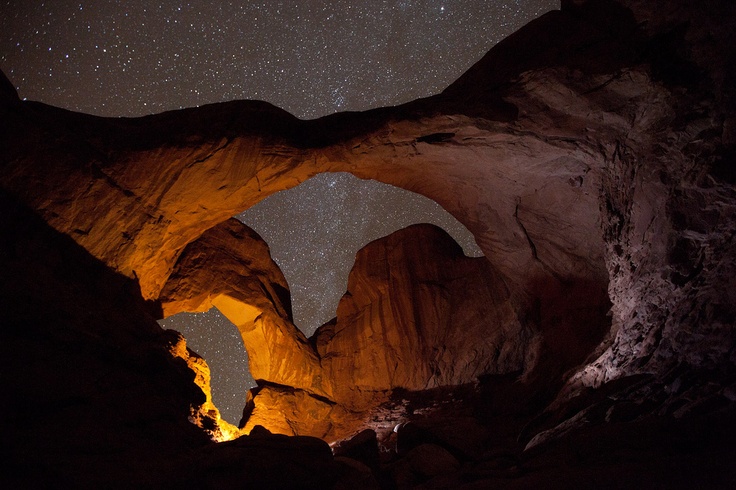  Double Arch, Arches National Park, Utah, by Jeffrey Stylos