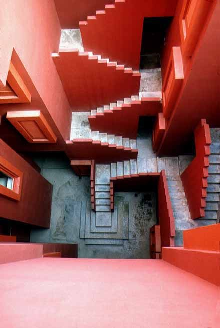 La Muralla Roja - 1973, Calpe, Alicante, Spain