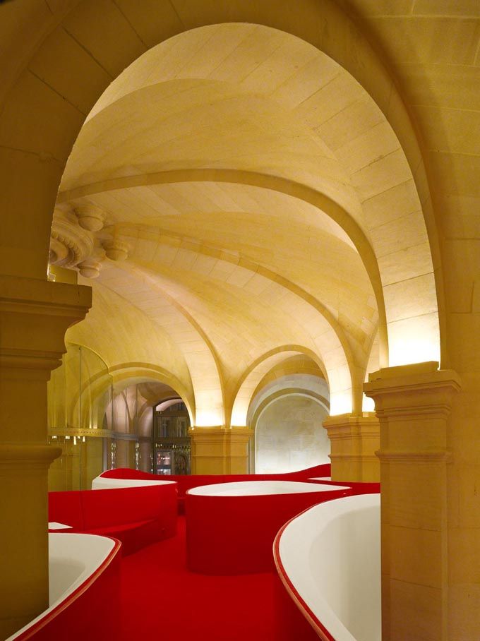 Hôtel Thoumieux on the Left Bank, Paris.  created by Thierry Costes and designer India Mahdavi