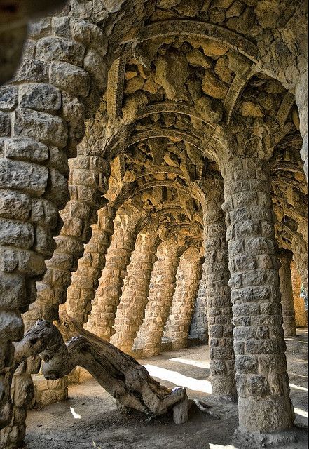 Park Guell. Antoni Gaudi. Barcelona, Spain by RoldixBCN