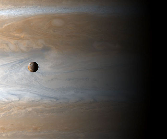  Jupiter and it’s moon, IO