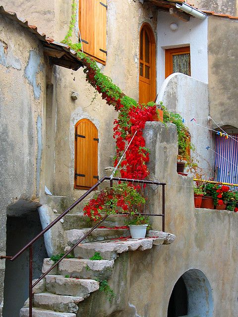 Home Entrance in the City of Baska on the Isle of Krk in Croatia. By Frankipanki on Flickr