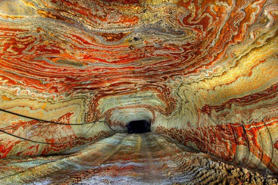 Salt mine, Russia